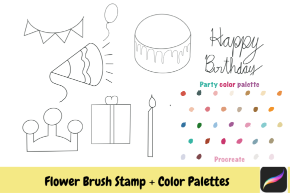 Birthday Procreate Brush Stamps Color: A Practical Guide for Digital Artists