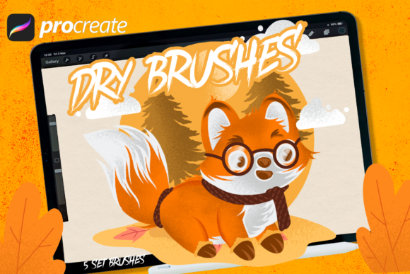 Dans Dry Brush: Capturing Raw Texture and Speed in Procreate