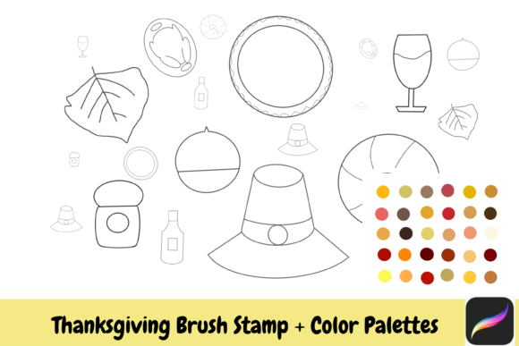 Elevating Digital Holiday Design: A Strategic Guide to Thanksgiving Brush Stamps for Procreate on iPad