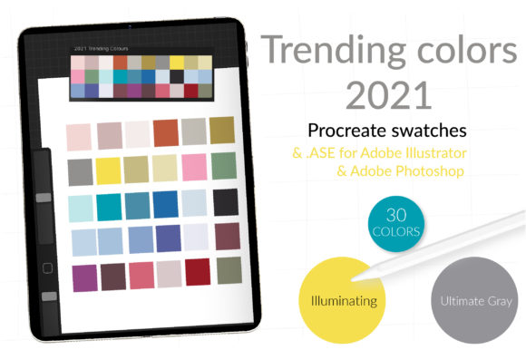Master 2021's Top Color Trends in Procreate