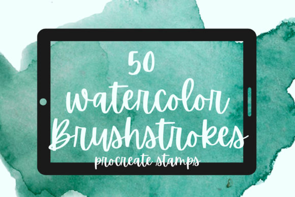 Mastering Digital Art with 50 Watercolor Brush Strokes Procreate