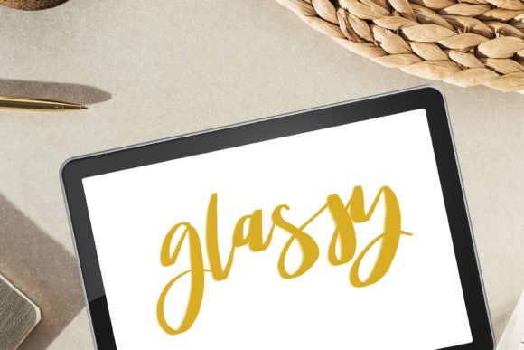 Mastering Modern Calligraphy with the Glassy Procreate Lettering Brush