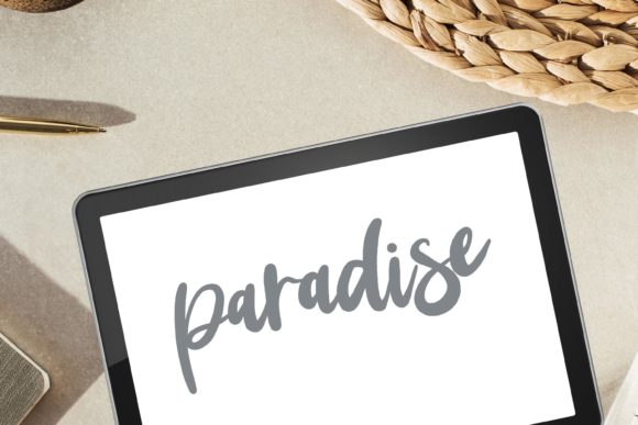 Mastering Textured Digital Calligraphy with the Paradise Procreate Lettering Brush