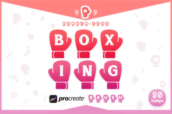 Procreate Brush Boxing Sport Alphabets Guide