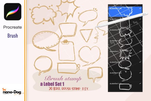 Procreate Label Brush Stamp Best for You: Elevating Digital Design and Handmade Branding