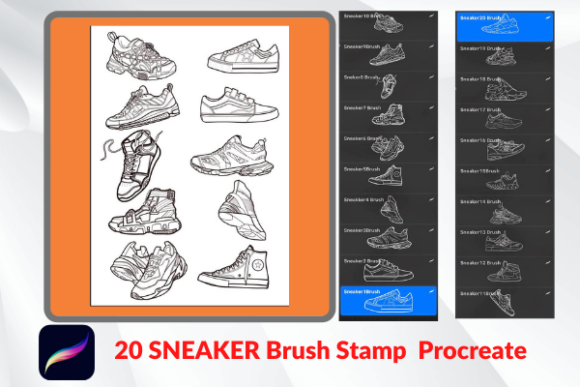 Strategic Asset Design: Leveraging 20 Sneaker Brush Stamp Procreate for Brand Consistency