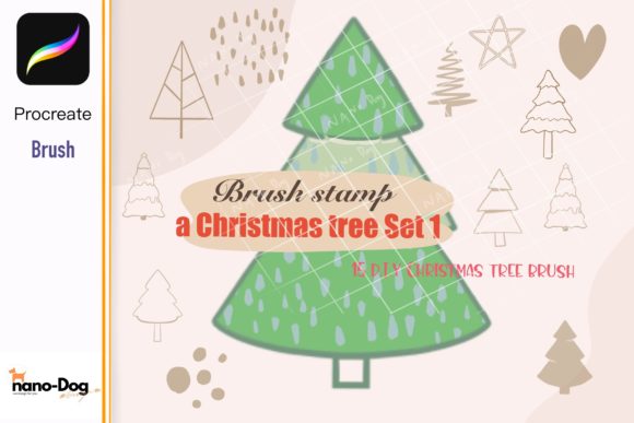 Streamlining Holiday Design with the Procreate Christmas Tree Brush