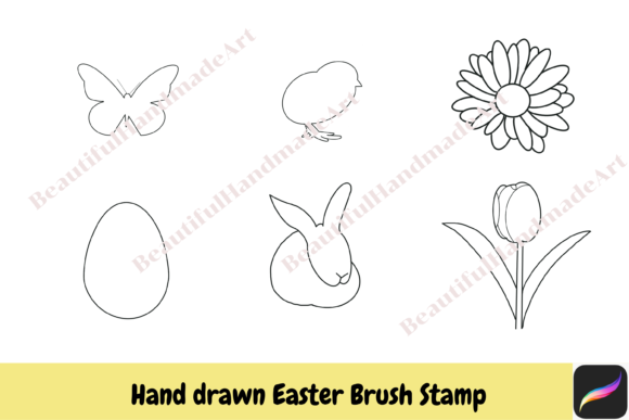 Unleashing Spring Creativity with Easter Procreate Brush Stamps