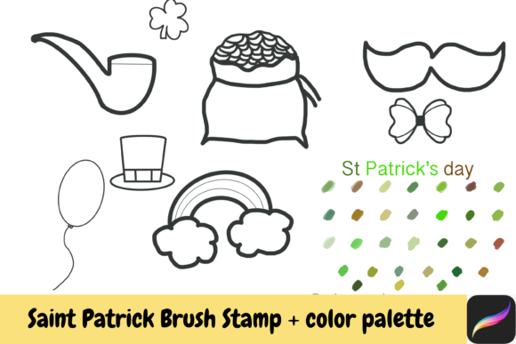 Unlocking Creativity with the Saint Patrick Brush Stamp Color Palette